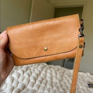 Able Leather Wristlet